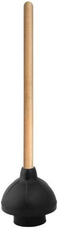 Superio Heavy Duty Plunger with 21 Inch Wooden Handle 1