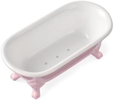 NEWHENGS 65 Ceramic Clawfoot Soap Dish
