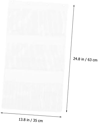 JECOMPRIS Shower Mesh Organizer with 6 Pockets