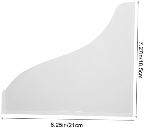 SOLUSTRE Acrylic Bath Tub Splashing Guard 1