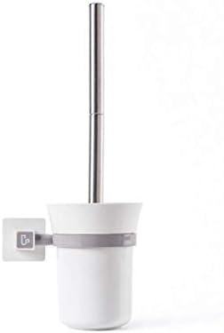 SPOUR Wall-Mounted Toilet Brush Holder with 304 Stainless Steel Handle