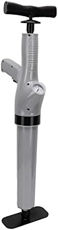 9-in Pressure Plunger Kit Effortless Blockage Removal Gray