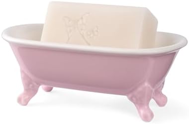 NEWHENGS 65 Ceramic Clawfoot Soap Dish