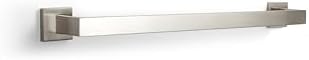 5-Piece Bathroom Accessory Set Brushed Silver