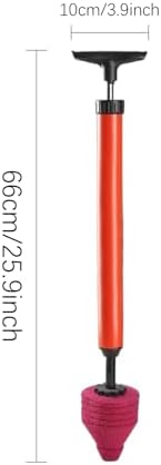 AYKHDS Toilet Plunger Clog Remover with Ergonomic Handle