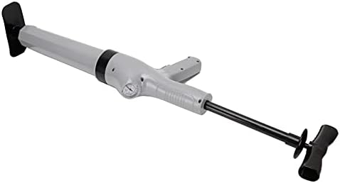 9-in Pressure Plunger Kit Effortless Blockage Removal Gray