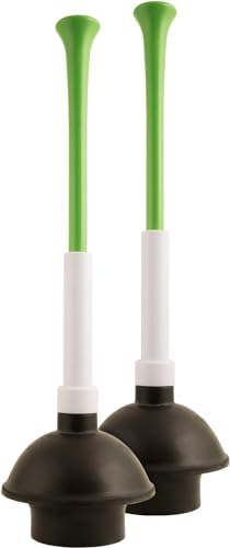 PlumbCraft Adjustable Flange Toilet Plunger 7503590A