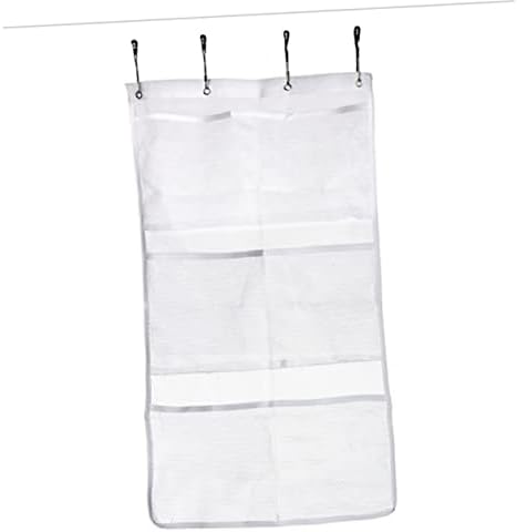 GLEAVI Quick Dry Mesh Shower with Hanging Organizer