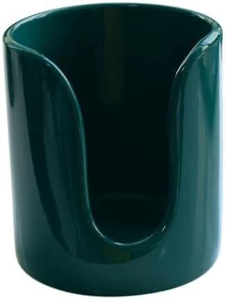 Ceramic Bathroom Cup Dispenser Green
