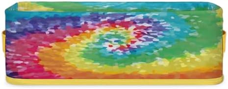 Snatocys Rainbow Toilet Paper Storage Basket Organizer