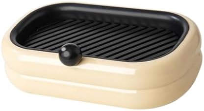 Ciieeo Wall Mounted Soap Dish Dual Drain Rack