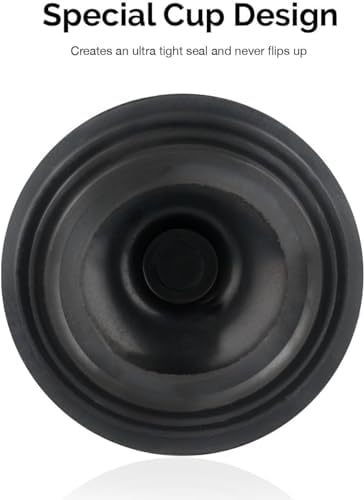 NEIKO 4 Pack Toilet Plungers with Patented All-Angle Design
