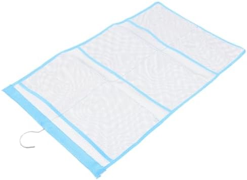 PRETYZOOM Shower Bag Organizer 6 Pockets Quick Dry Mesh