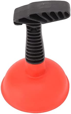 Walfront Mini Drain Plunger with Non-Slip Handle 1