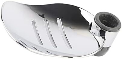MUCKLILY 2Pcs Soap Tray Dish Holder for Shower Bathroom