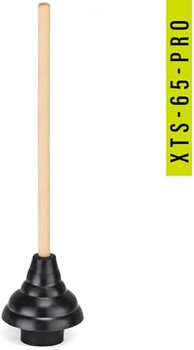 SteadMax XTS-65 PRO Toilet Plunger 2 Pack