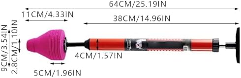 Powerful Suction Toilet Unblocker with Marine 31 Wax Sealer