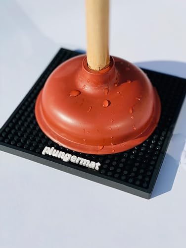 Plunger Mat for Toilet - Air Drying and Non-Slip