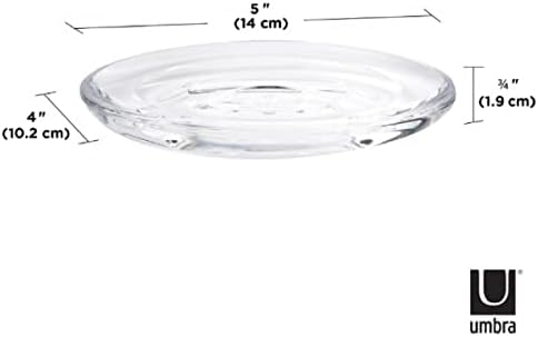 Tramontina Umbra Droplet Acrylic Soap Dish 1
