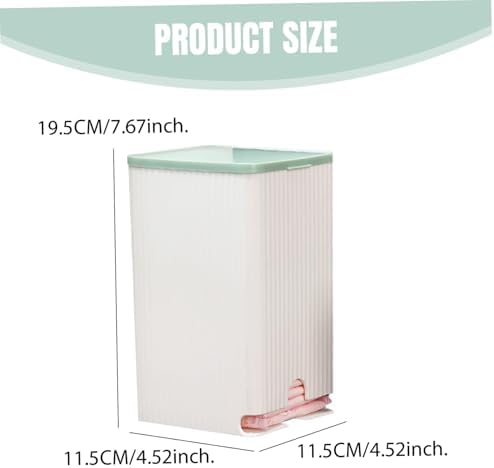 Wall-Mounted Storage Box for Sanitary Pads and Toilet Paper
