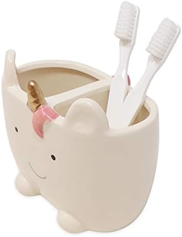 Isaac Jacobs Unicorn Cup Holder 2-Section Organizer