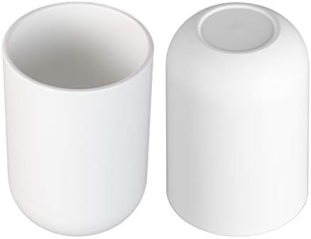 UVIVIU Toothbrush Cup Holder 350ml White