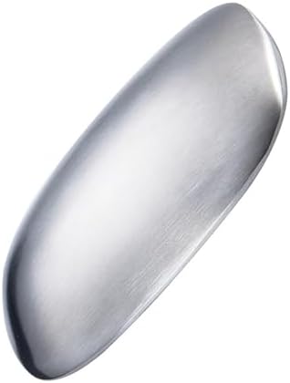 Amosfun Stainless Steel Odor Eliminating Soap Bar with Holder for Kitchen