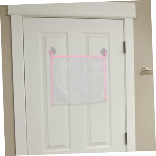 Beatifufu Shower Organizer Mesh Bag Pink 35x45cm