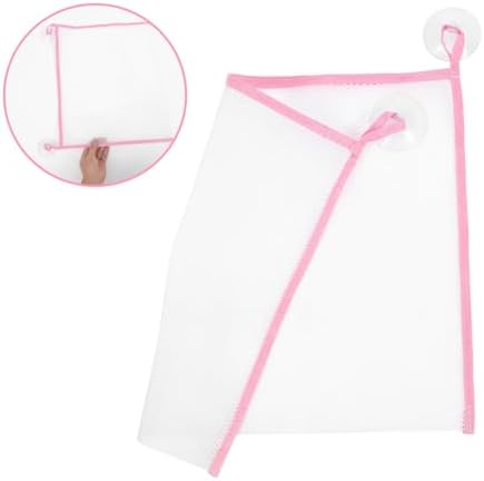 Anneome Hanging Shower Organizer Large Mesh Bag for Bathroom Supplies