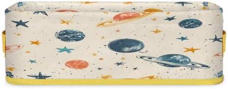 Solar System Space Toilet Paper Basket with Handles
