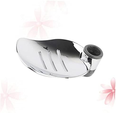 MUCKLILY 2Pcs Soap Tray Dish Holder for Shower Bathroom