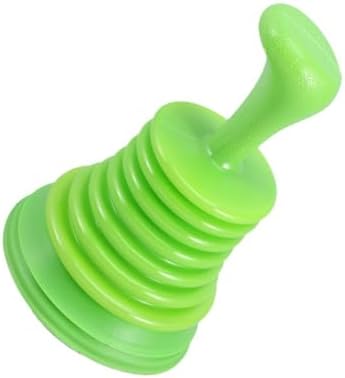 Pastoralist Toilet Plunger Holder with Suction Cup Green 1pc