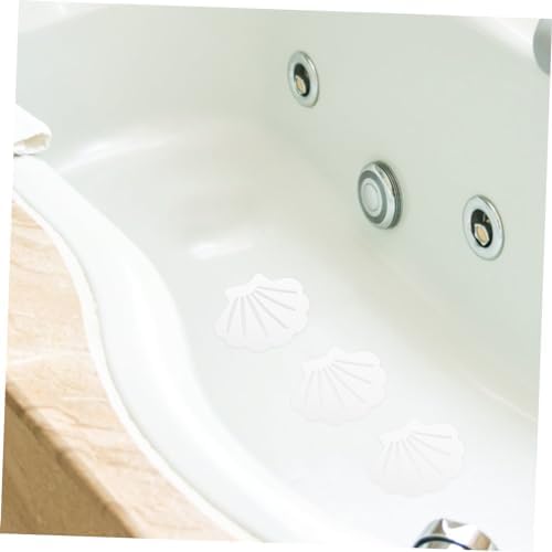 ABOOFAN Anti-Slip Bathtub Stickers 12pcs Shell Decor Decor