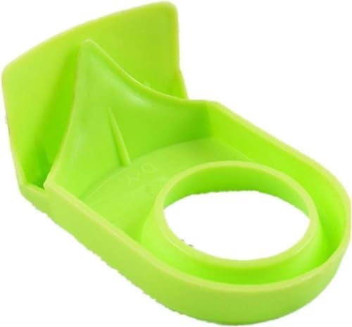 4pcs Green ABS Wine Glass Clips for Bathroom and Kitchen Use