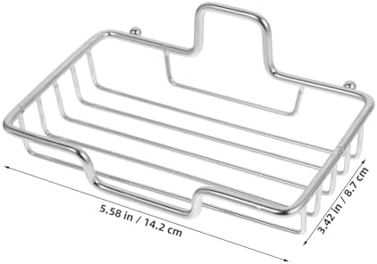 PRETYZOOM Wall Mount Soap Dish with Punch Design