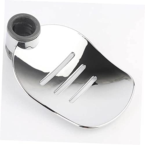 FONDOTIN 2Pcs Silver Soap Holder Practical Bath Storage Rack