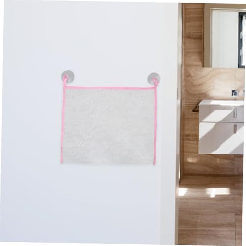 Anneome Hanging Shower Organizer Large Mesh Bag for Bathroom Supplies