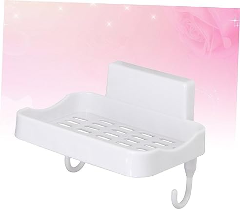 Holibanna Wall-Mounted Soap Dish Holder with Suction Cup