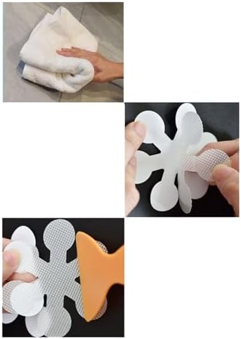 Self-Adhesive Non-Slip Bathtub Decals with Fun Flower Designs