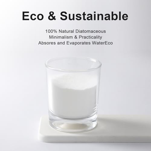 Ecotrim Water Absorbing Stone Tray for Sink and Bathroom