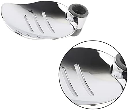 MUCKLILY 2Pcs Soap Tray Dish Holder for Shower Bathroom