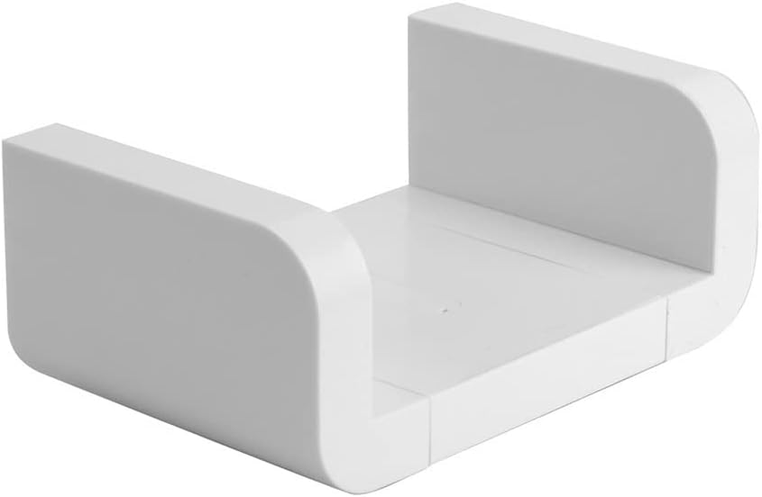 BAHELS Shower Caddy Wall-Mounted White Debris Rack