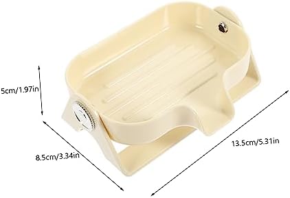 Self Draining Soap Holder Elegant Bathroom Kitchen Sink Dish