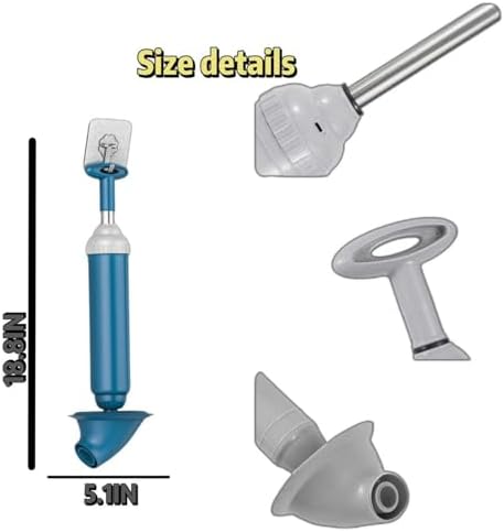 2025 High Pressure Toilet Plunger with Durable Design