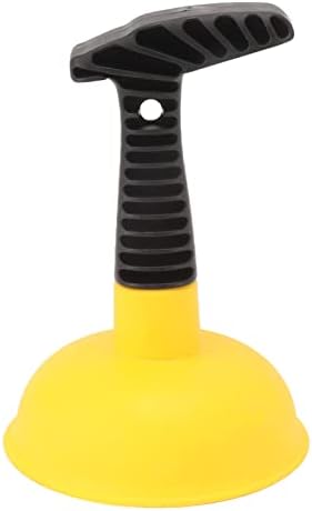 Walfront Mini Drain Plunger with Non-Slip Handle