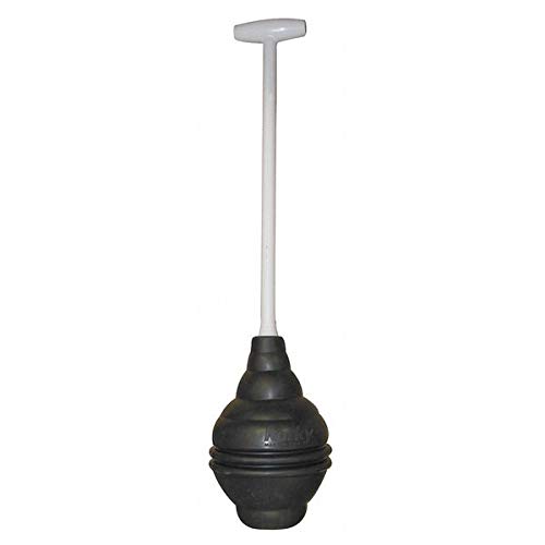Korky 6 Inch Toilet Plunger with Rubber Head