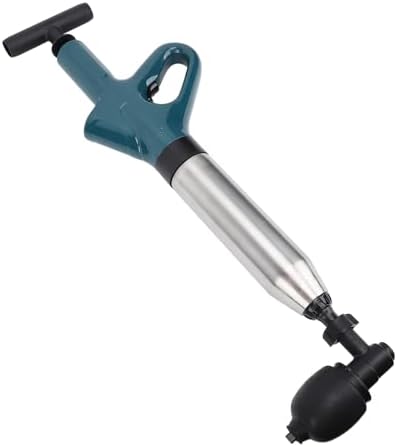Toilet Drain Blaster with Precise Control and Stainless Steel Head