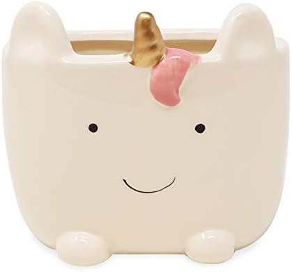 Isaac Jacobs Unicorn Cup Holder 2-Section Organizer
