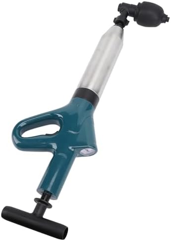 High Pressure Toilet Plunger Kit with 4 Heads 1
