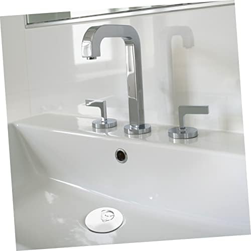 HOMSFOU 3 Pack Bathtub Drain Plug with Large Cover Area